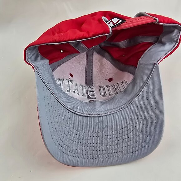 Ohio State Buckeyes Hat Mens Zephyr Adjustable Snapback Logo College Cap OSU - Picture 6 of 8